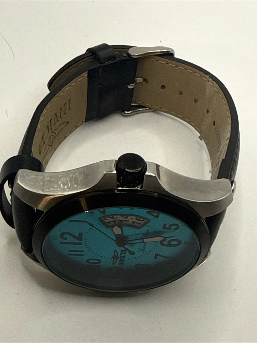 Invicta Specialty 18662 is a men's quartz timepiece New Battery Light Blue
